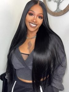 REAL HD Beginner Friendly Alipearl Glueless 5*7 Ready To Go Lace Wigs Silky Straight Pre Bleached Mini Knots - Image 6