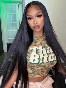 REAL HD Beginner Friendly Alipearl Glueless 5*7 Ready To Go Lace Wigs Silky Straight Pre Bleached Mini Knots - Image 11