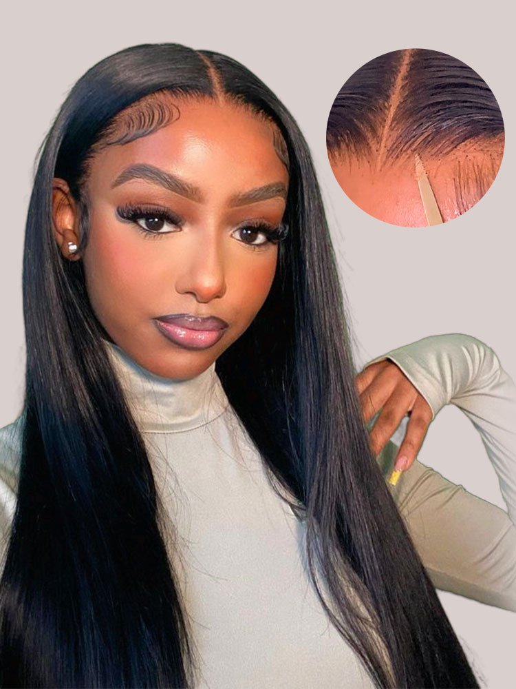 00_11_7 REAL HD Beginner Friendly Alipearl Glueless 5*7 Ready To Go Lace Wigs Silky Straight Pre Bleached Mini Knots - Image 1