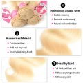 10A Grade Brazilian Virgin Hair 4 Bundles 613 Blonde Body Wave - Image 3