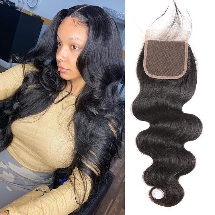 02_30_2 Alipearl LY Super Thin Lace Closure Body Wave HD 4*4 5*5 Lace Closure - Image 1
