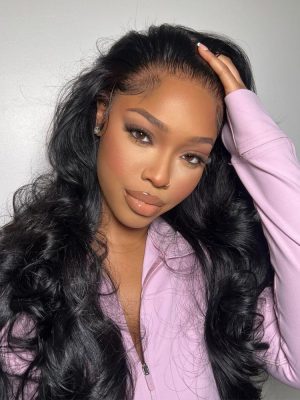HD Lace Body Wave 13*6 HD Lace Frontal Wig Human Hair New Upgrade Single Knot Wigs