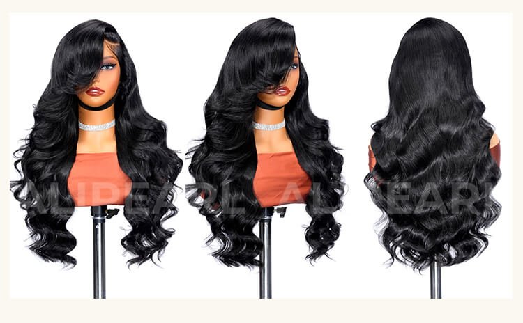 wavy curls with layers