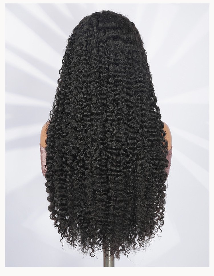 true to length and density human hair wig