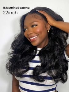 HD Lace Body Wave 13*6 HD Lace Frontal Wig Human Hair New Upgrade Single Knot Wigs - Image 4