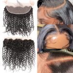 Alipearl HD Lace Closure Kinky Curly 13*4 Lace Frontal