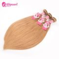 Brazilian Human Hair Weave Straight Honey Blonde Bundles - Image 5