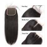 Alipearl Brazilian Straight Human Hair 4*4 5*5 6*6 HD Lace Closure 1Pc - Image 6