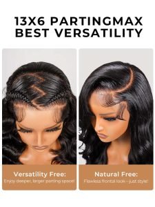 HD Lace Body Wave 13*6 HD Lace Frontal Wig Human Hair New Upgrade Single Knot Wigs - Image 6