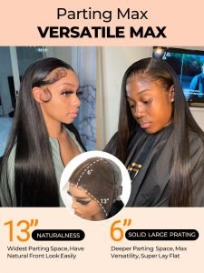 Alipearl Straight HD Lace Wigs 13*6 Lace Frontal Wigs 5*5 Closure Wigs HD Transparent Lace - Image 6