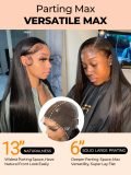 Alipearl Straight 13*6 Lace Frontal Wigs Transparent Lace - Image 4