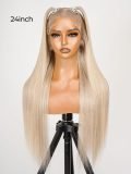 Pre Styled P18/613 Blonde Color Straight 13x4 Frontal Wig Ready To Go - Image 2