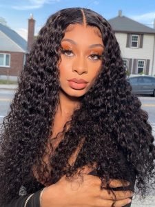 Deep Wave Wig 5x5 Lace Closure Wig 13x4 Real Human Hair Glueless Wigs - Image 5