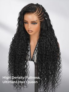 Water Wave Pre Braided 13x6 HD Lace Glueless Wig Ready to Go - Image 5