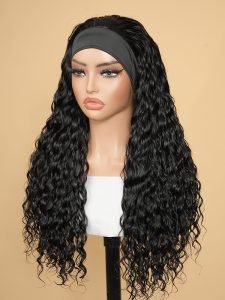 Loose Deep Wave Cheap HeadBand Wigs Human Hair Half Wigs - Image 8