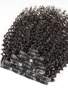 Alipearl Seamless Curly Wave Clip In Human Hair Extensions - Image 10