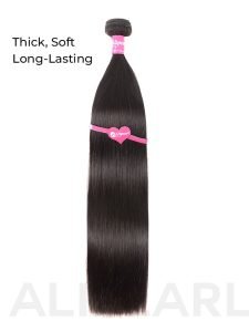 Alipearl 12A Grade Raw Hair Bundle Straight Top Grade Salon Hair Natural Color Can Be Bleached To #613 - Image 9