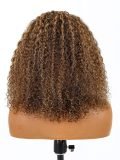 Braiding Human Hair 13u00d74 Lace Front Curly Bob Wigs Pre-Bleached With Full Density - Image 9