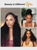 Glueless Water Wave Ready To Go 5*7 Lace Front Wig 150 Density - Image 8