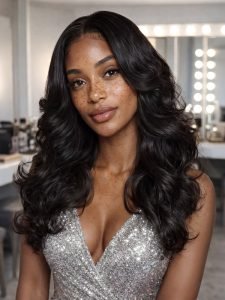 Butterfly Cut Body Wave Ready To Go Wig 6x8 Lace Face Framing Layers - Image 9