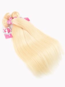 Alipearl Blonde Virgin Hair Color 613 Straight Hair 3 Bundles With 13*4 Frontal - Image 11