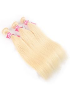 Alipearl Blonde Virgin Hair Color 613 Straight Hair 3 Bundles With 13*4 Frontal - Image 12