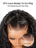 [Set Deal]$189= Layered Body Wave Drawstring Wig+Glueless Straight Bob - Image 11