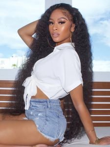 Long Wigs Natural Wave Pre Plucked HD Lace Human Hair Wigs 24-40 Inch - Image 3