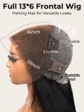 Widows Peak M Hairline Loose Body Wave 13x6 HD Lace Front Single Tiny Knots Wig - Image 7