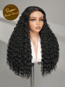 Double Drawn Loose Deep Wave 5x5 Built-In Scalp Wig Top Grade Hair - Image 2