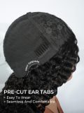 Burmese Curly Glueless V Part Fluffy Wig 250 Density Ready To Wear - Image 8