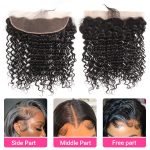 100% Brazilian Virgin Hair 13*4 13*6 360 Lace Frontal Deep Wave