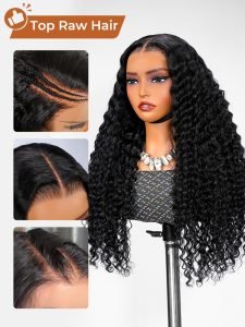 12A Raw Hair Alipearl Top Grade Deep Wave HD Lace Wig Long Human Hair Wig