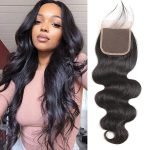 Alipearl Body Wave Human Hair 4*4 5*5 6*6 HD lace Closure Peruvian 1pc