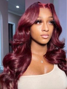 99J Body Wave Ready To Go Gluelesss 5*5 Lace Closure Wig - Image 3