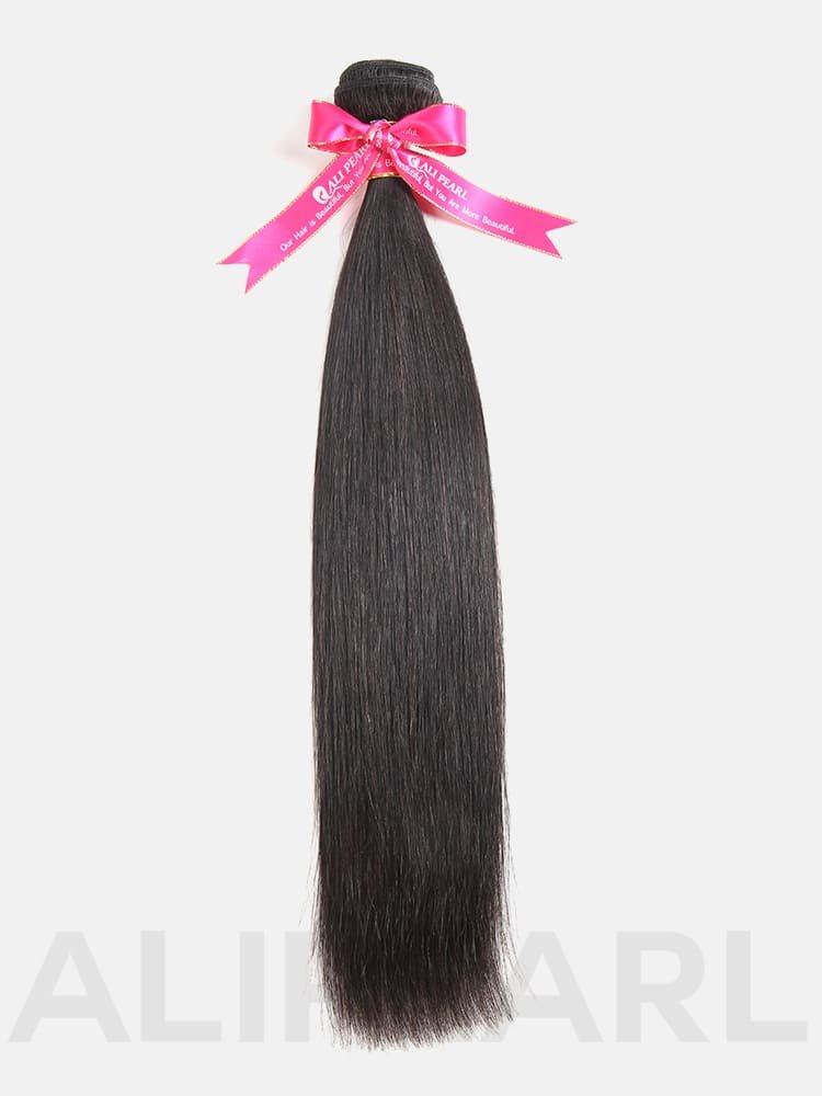 1_35_2 Alipearl 12A Grade Raw Hair Bundle Straight Top Grade Salon Hair Natural Color Can Be Bleached To #613 - Image 1