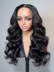 Body Wave 360 Lace Frontal Wig Natural Color Pre-plucked with Baby Hair - Image 10