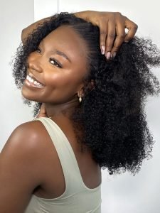 Ready to Go 5x7 Lace Closure Curly Wig Easy To Wear Mini Knots - Image 2