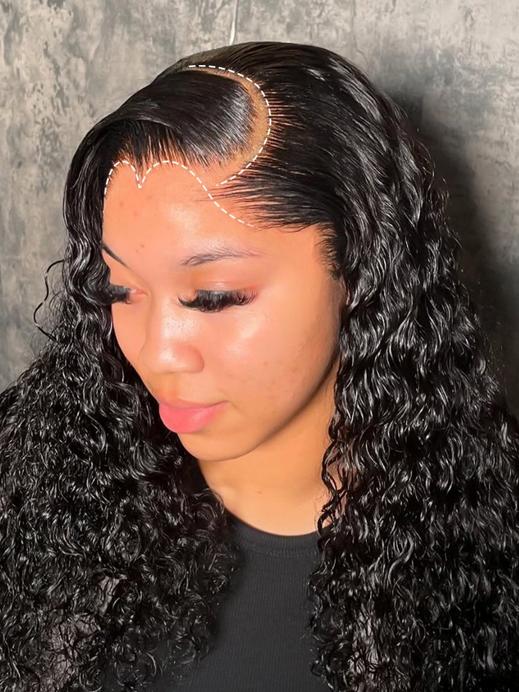 1_5_1_1 Lagos M Hairline Deep Wave Ready To Go 6x8 Glueless Lace Front Wig - Image 1