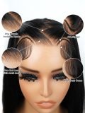 Short Bob Straight Pre-Styled 13x4 Ready to Go Lace Front Wig - Image 2