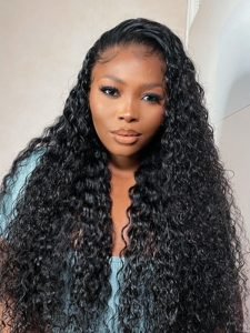 Long Hair Wigs Deep Wave Pre Plucked HD Lace Wigs 24-40 Inchs