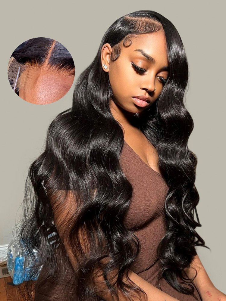 1_67_13 Alipearl 13*6 HD Large Transparent Lace Body Wave Human Hair Front Wig - Image 1