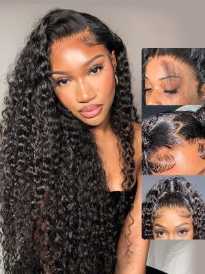 Alipearl Curly Hair Wig 13x6 Lace Front Wig Human Hair Natural Curly Wigs