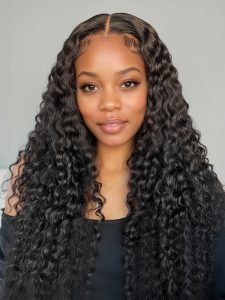 Burmese Curly HD Lace Front High Density Wigs Human Hair - Image 8