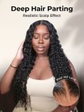 Deep Wave Glueless 3x6 HD Lace Front Wig Ready to Go Human Hair - Image 2