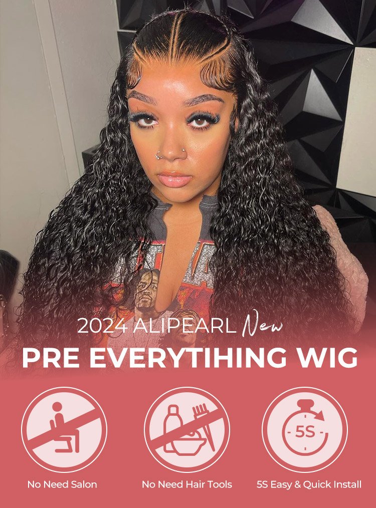 water wave pre braided wig