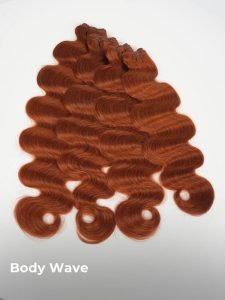 #35 Copper Ginger Hair Color Human Hair Bundles Body Wave And Straight - Image 6