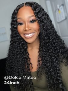 No Glue Ready To Wear Wigs Deep Wave 5s Go Pre Cut 5x7 Lace Closure Wigs For Women - Image 8