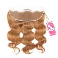Body Wave Honey Blonde #27 Brazilian Color Hair 13*4 Lace Frontal Closure - Image 6