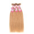 Brazilian Human Hair Weave Straight Honey Blonde Bundles - Image 6